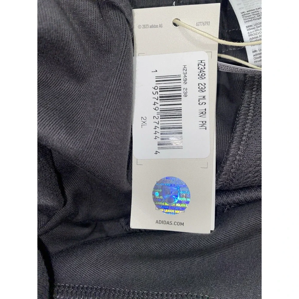 NWT Adidas Charlotte FC Travel Pants MLS Soccer Mens 2XL
